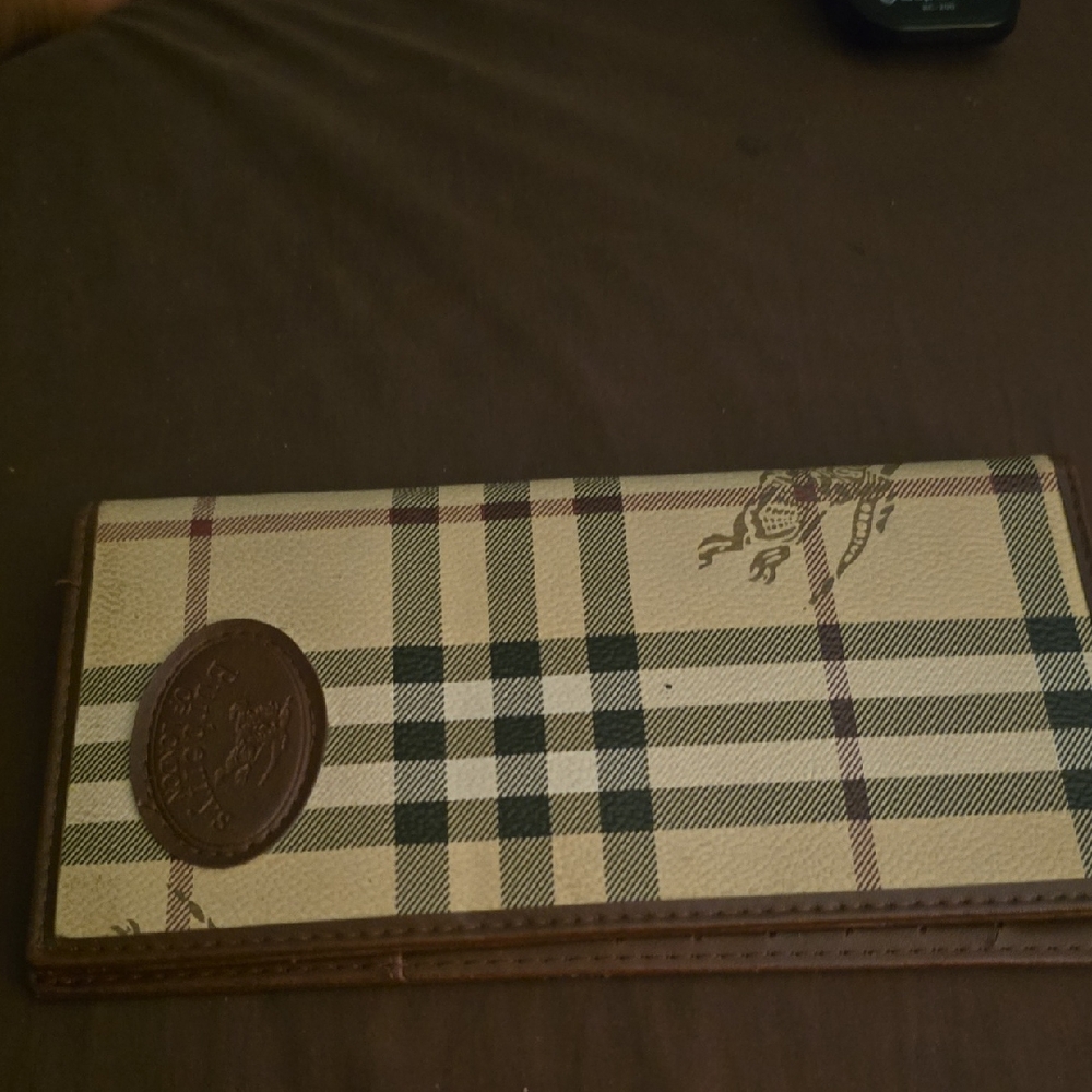 Burberry Brown Leather Wallet